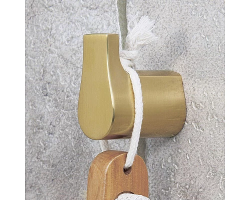 Заказать Крючок WasserKRAFT Aisch K-5923 Золото матовое в магазине сантехники Santeh-Crystal.ru