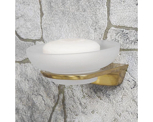 Заказать Мыльница WasserKRAFT Aisch K-5929 Золото матовое в магазине сантехники Santeh-Crystal.ru