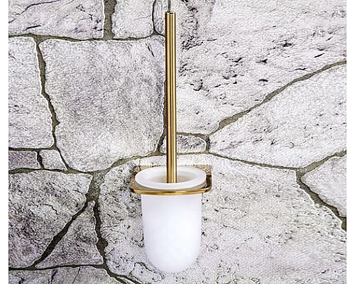 Заказать Ершик для унитаза WasserKRAFT Aisch K-5927 Золото матовое в магазине сантехники Santeh-Crystal.ru