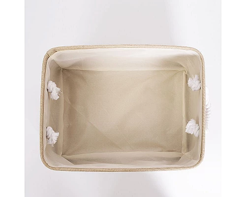 Приобрести Корзина для белья WasserKRAFT Aisch WB-550-L Бежевая в магазине сантехники Santeh-Crystal.ru