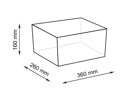 Купить Корзина для белья WasserKRAFT Aisch WB-550-M Бежевая в магазине сантехники Santeh-Crystal.ru