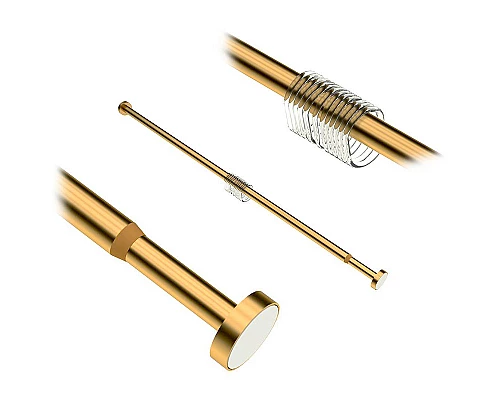 Приобрести Карниз для ванны WasserKRAFT Aisch 200 SC-551120 Золото в магазине сантехники Santeh-Crystal.ru