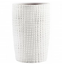 Стакан для зубных щеток WasserKRAFT Dinkel K-4628 Белый матовый