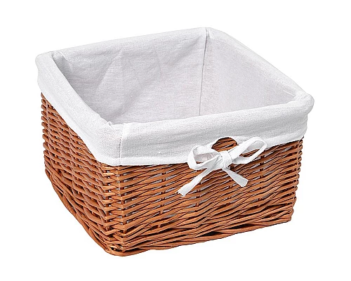 Заказать Корзина для аксессуаров WasserKRAFT Dinkel WB-580-L Светло-коричневая в магазине сантехники Santeh-Crystal.ru