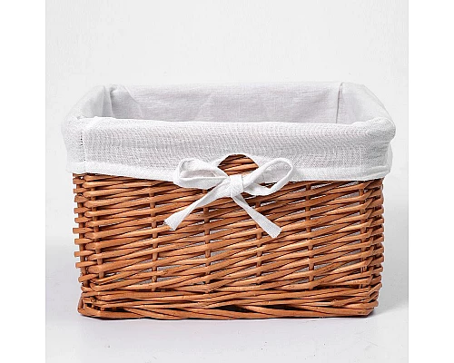 Заказать Корзина для аксессуаров WasserKRAFT Dinkel WB-580-L Светло-коричневая в магазине сантехники Santeh-Crystal.ru