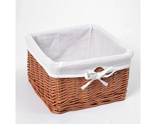 Заказать Корзина для аксессуаров WasserKRAFT Dinkel WB-580-L Светло-коричневая в магазине сантехники Santeh-Crystal.ru