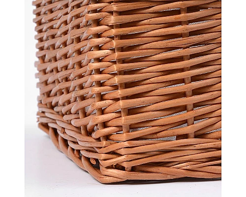 Заказать Корзина для аксессуаров WasserKRAFT Dinkel WB-580-L Светло-коричневая в магазине сантехники Santeh-Crystal.ru