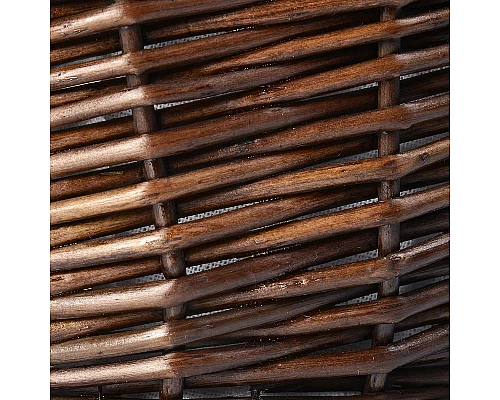 Приобрести Корзина для белья WasserKRAFT Donau WB-530-M Темно-коричневая в магазине сантехники Santeh-Crystal.ru