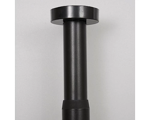 Приобрести Карниз для ванны WasserKRAFT Elbe SC-721121 Черный матовый в магазине сантехники Santeh-Crystal.ru