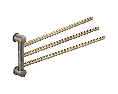 Приобрести Полотенцедержатель WasserKRAFT Exter K-1533 поворотный Светлая бронза в магазине сантехники Santeh-Crystal.ru