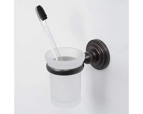 Купить Стакан для зубных щеток WasserKRAFT Isar K-7328 Темная бронза в магазине сантехники Santeh-Crystal.ru