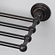 Заказать Полка для полотенец WasserKRAFT Isar K-7311 Темная бронза в магазине сантехники Santeh-Crystal.ru