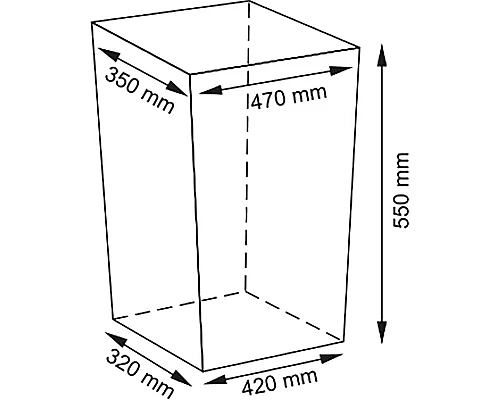 Купить Корзина для белья WasserKRAFT Isar WB-130-L с крышкой Темно-коричневая в магазине сантехники Santeh-Crystal.ru