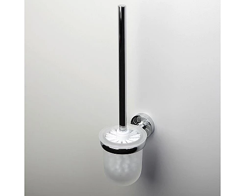 Приобрести Ершик для унитаза WasserKRAFT Isen K-4027 Хром в магазине сантехники Santeh-Crystal.ru