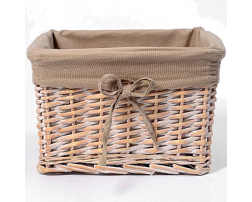 Купить Корзина для аксессуаров WasserKRAFT Kammel WB-180-L Темно-кремовая в магазине сантехники Santeh-Crystal.ru