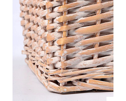 Купить Корзина для аксессуаров WasserKRAFT Kammel WB-180-L Темно-кремовая в магазине сантехники Santeh-Crystal.ru