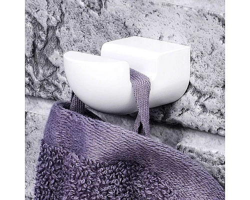 Приобрести Крючок WasserKRAFT Kammel K-8323W Белый матовый в магазине сантехники Santeh-Crystal.ru