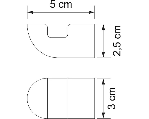 Приобрести Крючок WasserKRAFT Kammel K-8323W Белый матовый в магазине сантехники Santeh-Crystal.ru