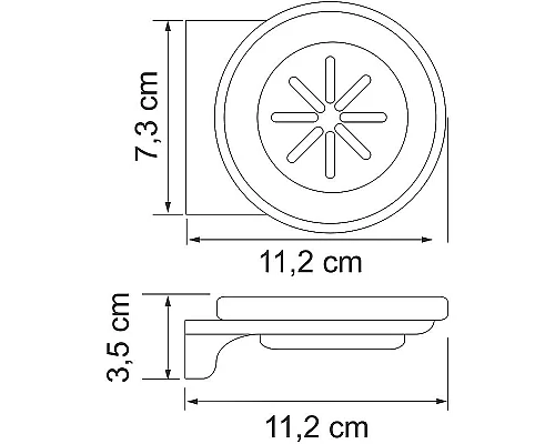 Приобрести Мыльница WasserKRAFT Kammel K-8329W Белая матовая в магазине сантехники Santeh-Crystal.ru