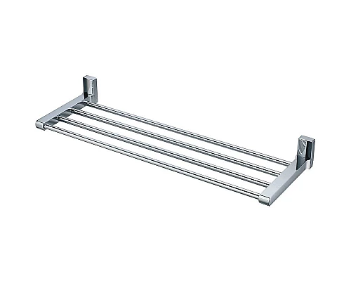 Купить Полка для полотенец WasserKRAFT Leine K-5011 Хром в магазине сантехники Santeh-Crystal.ru
