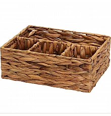 Корзина для аксессуаров WasserKRAFT Wern WB-421-M Темно-коричневая