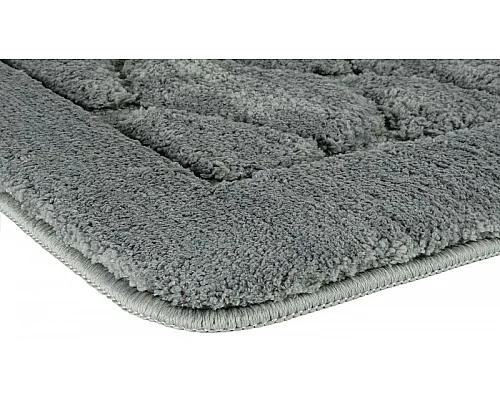 Приобрести Коврик для ванной комнаты Fixsen Link FX-5002K 50x80 Серый в магазине сантехники Santeh-Crystal.ru