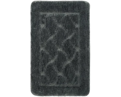 Купить Коврик для ванной комнаты Fixsen Link FX-5002V 50x80 Графит в магазине сантехники Santeh-Crystal.ru