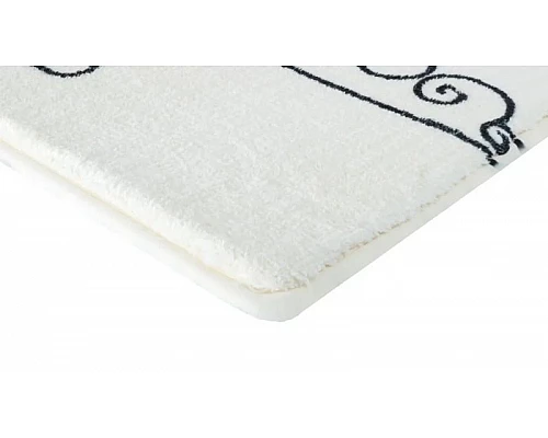 Приобрести Коврик для ванной комнаты Fixsen Teddy Air 50x80 FX-6001T Белый в магазине сантехники Santeh-Crystal.ru