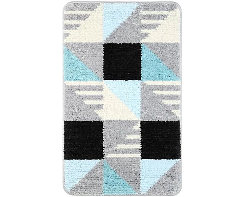 Приобрести Коврик для ванной комнаты Fixsen Visa FX-5005Z 50x80 Серый в магазине сантехники Santeh-Crystal.ru