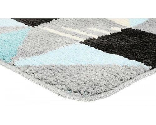 Приобрести Коврик для ванной комнаты Fixsen Visa FX-5005Z 50x80 Серый в магазине сантехники Santeh-Crystal.ru