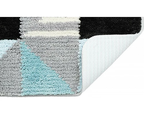 Приобрести Коврик для ванной комнаты Fixsen Visa FX-5005Z 50x80 Серый в магазине сантехники Santeh-Crystal.ru