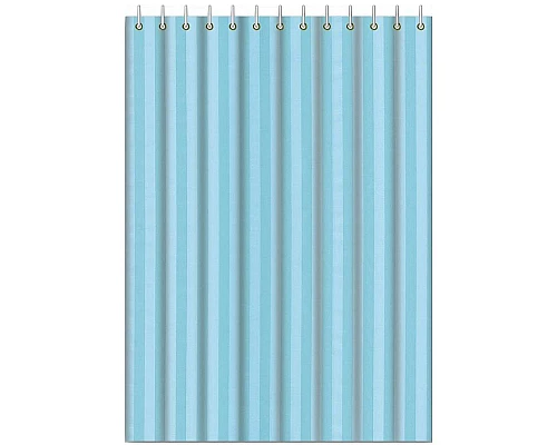 Приобрести Штора для ванны Haiba HB74004 Голубая в магазине сантехники Santeh-Crystal.ru