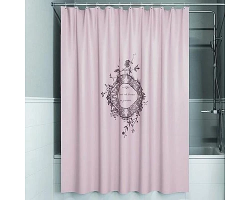 Заказать Штора для ванны Iddis Basic B15P218i11 200х180 Розовая в магазине сантехники Santeh-Crystal.ru