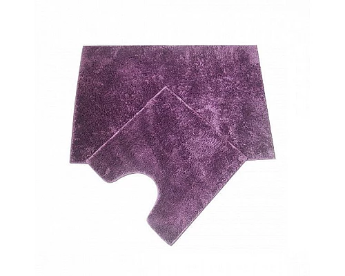 Купить Комплект ковриков Iddis Basic B18M690i12 60x90 + 50x50 Фиолетовый в магазине сантехники Santeh-Crystal.ru