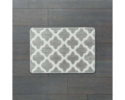 Заказать Коврик для ванной комнаты Iddis Basic 50x70 B07M570i12 Серый в магазине сантехники Santeh-Crystal.ru