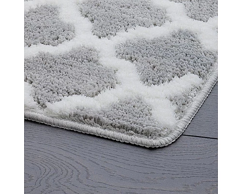 Заказать Коврик для ванной комнаты Iddis Basic 50x70 B07M570i12 Серый в магазине сантехники Santeh-Crystal.ru