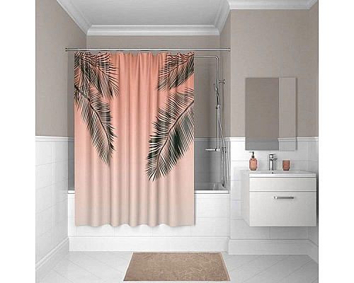 Приобрести Шторка для ванны Iddis Basic 200x180 B33P218i11 Оранжевая в магазине сантехники Santeh-Crystal.ru