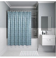 Шторка для ванны Iddis Basic 200x180 B17P218i11 Голубая