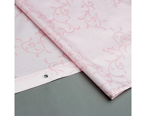 Купить Шторка для ванны Iddis Basic B55P218i11 200х180 Розовая в магазине сантехники Santeh-Crystal.ru