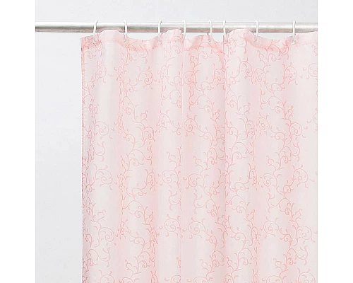 Купить Шторка для ванны Iddis Basic B55P218i11 200х180 Розовая в магазине сантехники Santeh-Crystal.ru