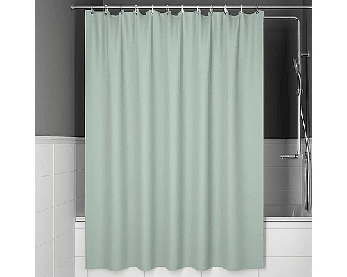 Купить Штора для ванны Iddis Basic 180х200 B71P218i11 Зеленая в магазине сантехники Santeh-Crystal.ru