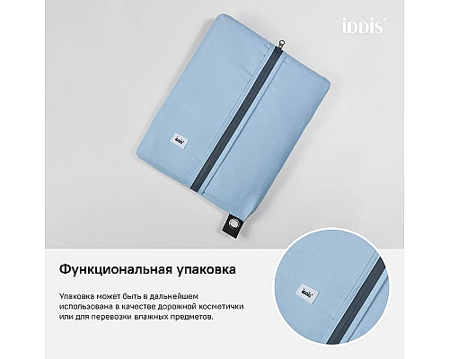 Заказать Штора для ванны Iddis Basic 180х200 B70P218i11 Голубая в магазине сантехники Santeh-Crystal.ru