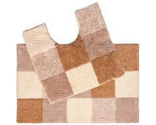 Заказать Комплект ковриков Iddis Hopscotch 460M580i13 Бежевый / Коричневый в магазине сантехники Santeh-Crystal.ru