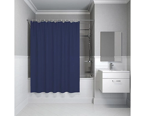 Заказать Штора для ванны Iddis Promo 180х180 P40PV11i11 Синяя в магазине сантехники Santeh-Crystal.ru
