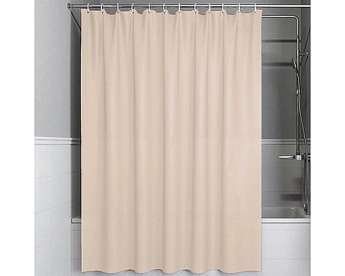 Купить Штора для ванны Iddis Promo 180х200 P01PE18i11 Бежевая в магазине сантехники Santeh-Crystal.ru