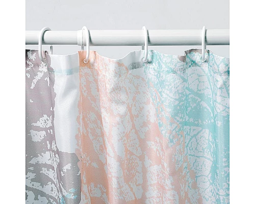 Приобрести Штора для ванны WasserKRAFT Ammer 180х200 SC-70101 Цветные листья в магазине сантехники Santeh-Crystal.ru