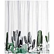 Заказать Штора для ванны WasserKRAFT Dinkel 180х200 SC-46101 Кактусы в магазине сантехники Santeh-Crystal.ru