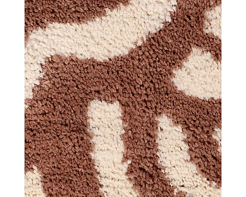 Купить Коврик для ванной комнаты WasserKRAFT Donau 75х45 BM-9401 Коричневый в магазине сантехники Santeh-Crystal.ru