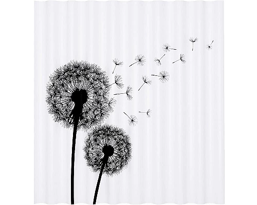 Заказать Штора для ванны WasserKRAFT Elbе 180х200 SC-72101 Цветы в магазине сантехники Santeh-Crystal.ru