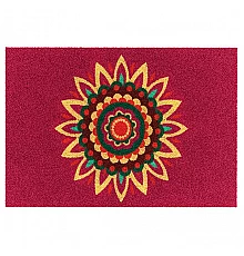 Коврик для ванной комнаты WasserKRAFT Isen 80х50 BM-4002 Цветок